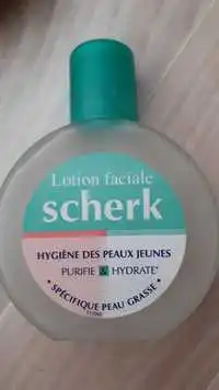 SCHERK - Hygiène des peaux jeunes - Lotion faciale 