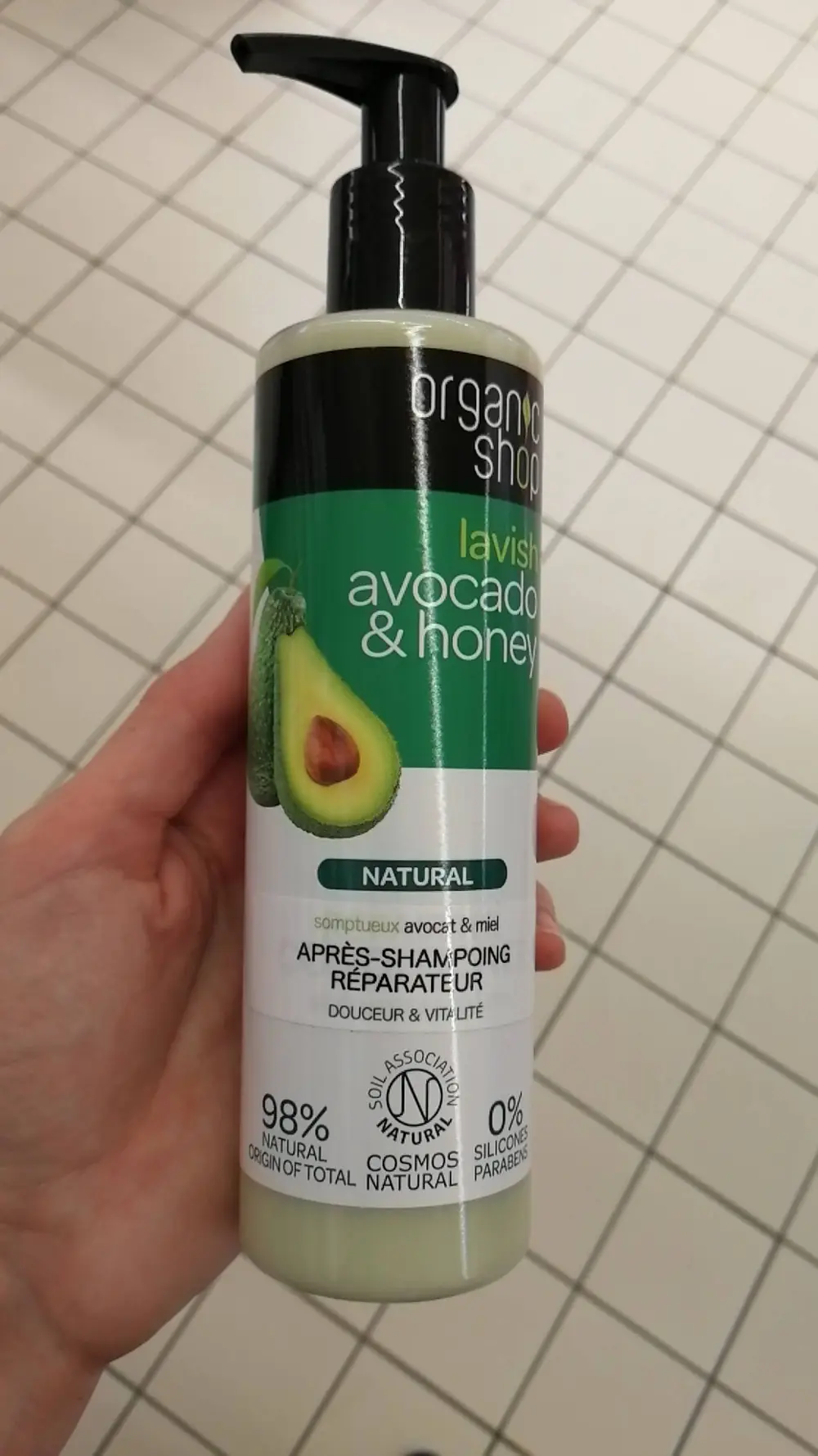 ORGANIC SHOP - Somptueux Avocat & Miel - Après-shampoing réparateur