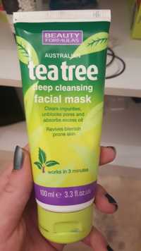 BEAUTY FORMULAS - Tea tree - Facial mask