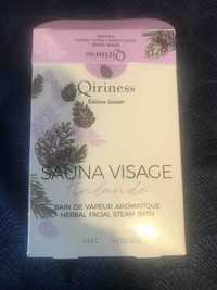 QIRINESS - Sauna visage - Bain de vapeur aromatique