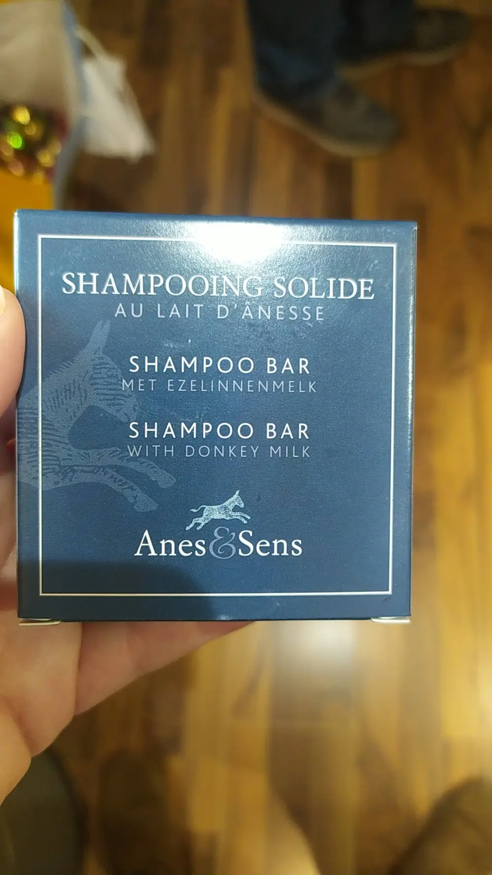 ANES & SENS - Shampooing solide au lait d'ânesse