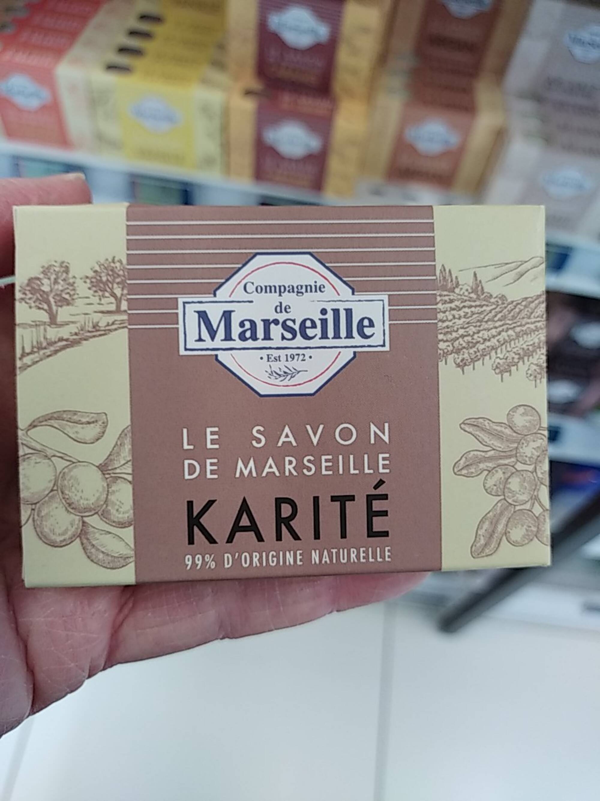 COMPAGNIE DE MARSEILLE - Le savon de Marseille karité 