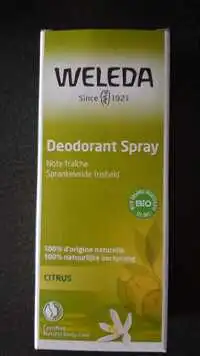 WELEDA - Déodorant spray au citrus 