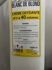 CYRA LYDO - Blanc de blond - Crème oxydante 40 volumes