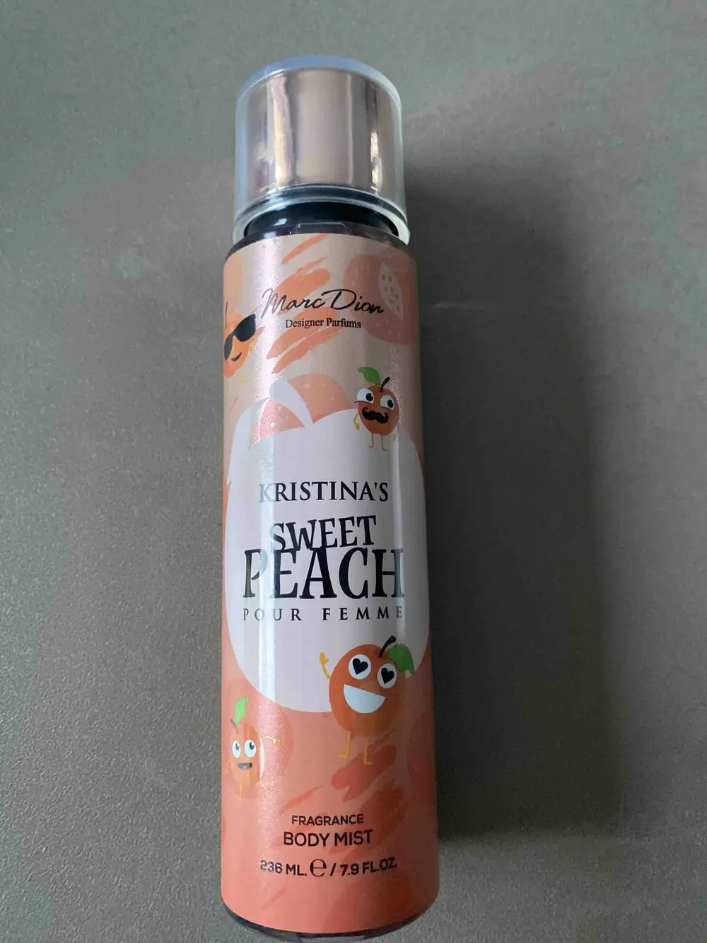 MARC DION - Kristina's- Body mist sweet peach pour femme