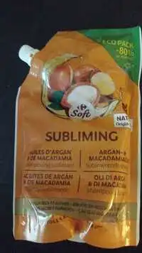 CARREFOUR - Subliming - Shampooing sublimant 