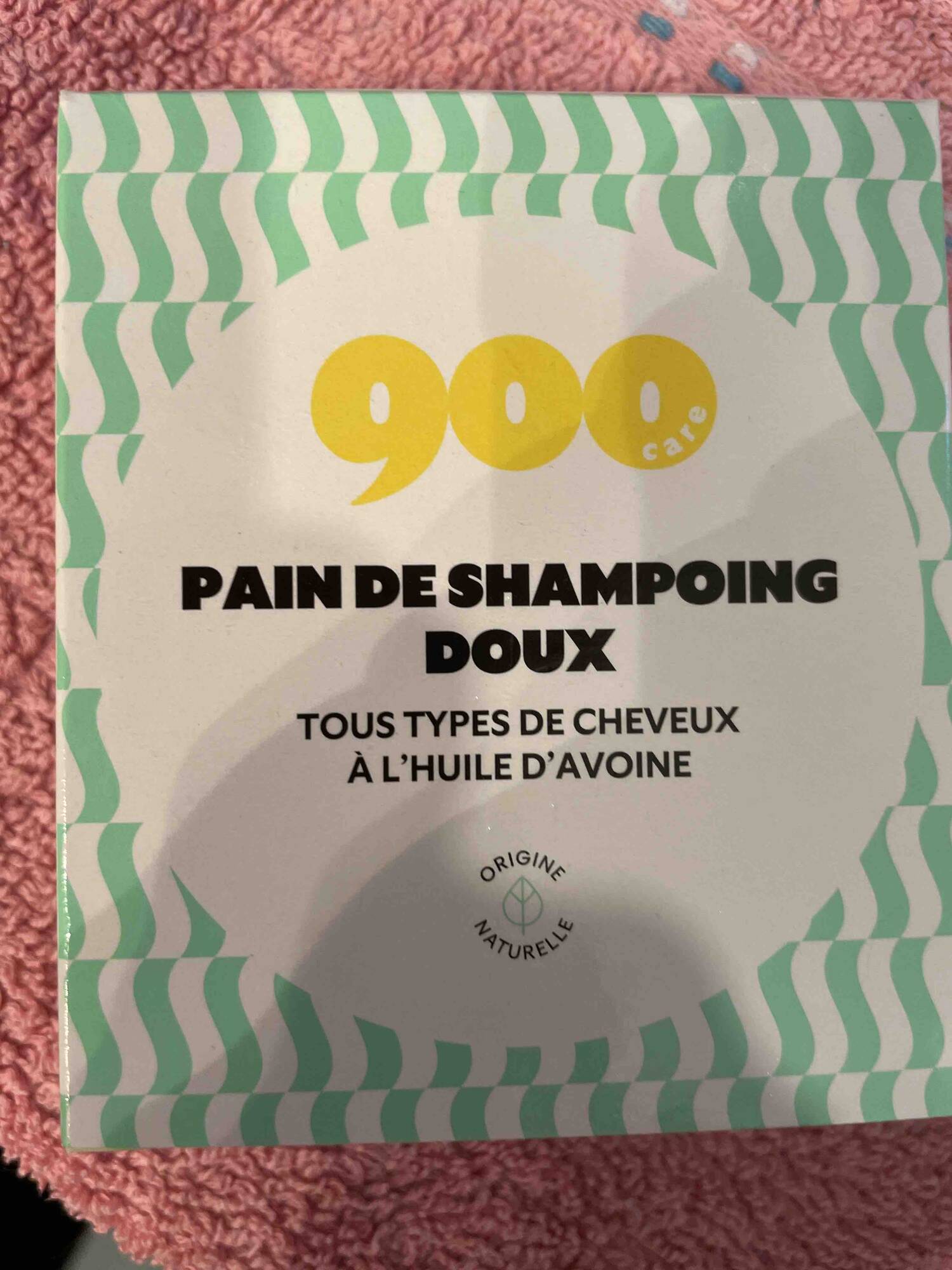 900.CARE - Doux - Pain de shampooing