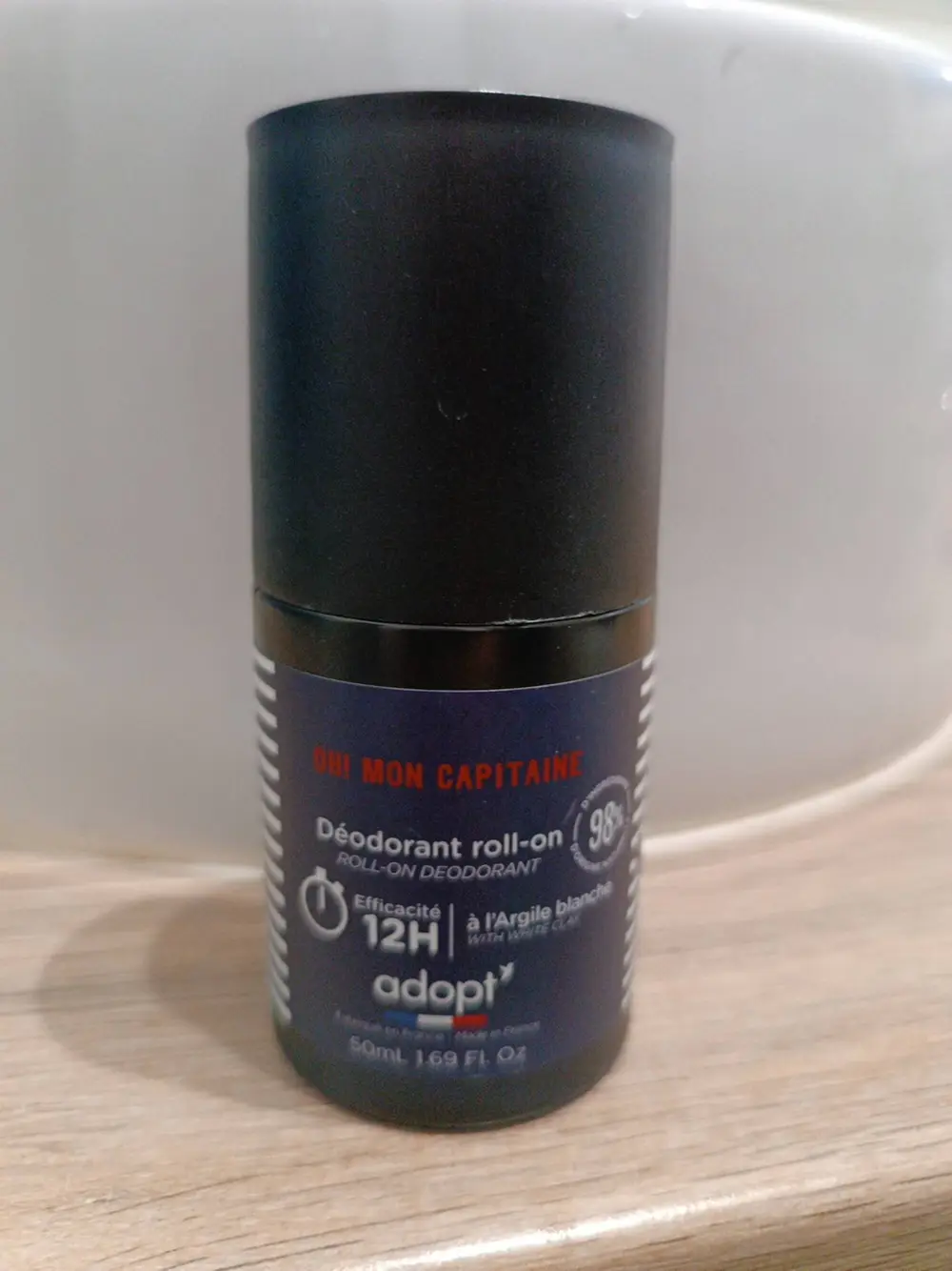 ADOPT' - Déodorant roll-on Oh mon Capitaine