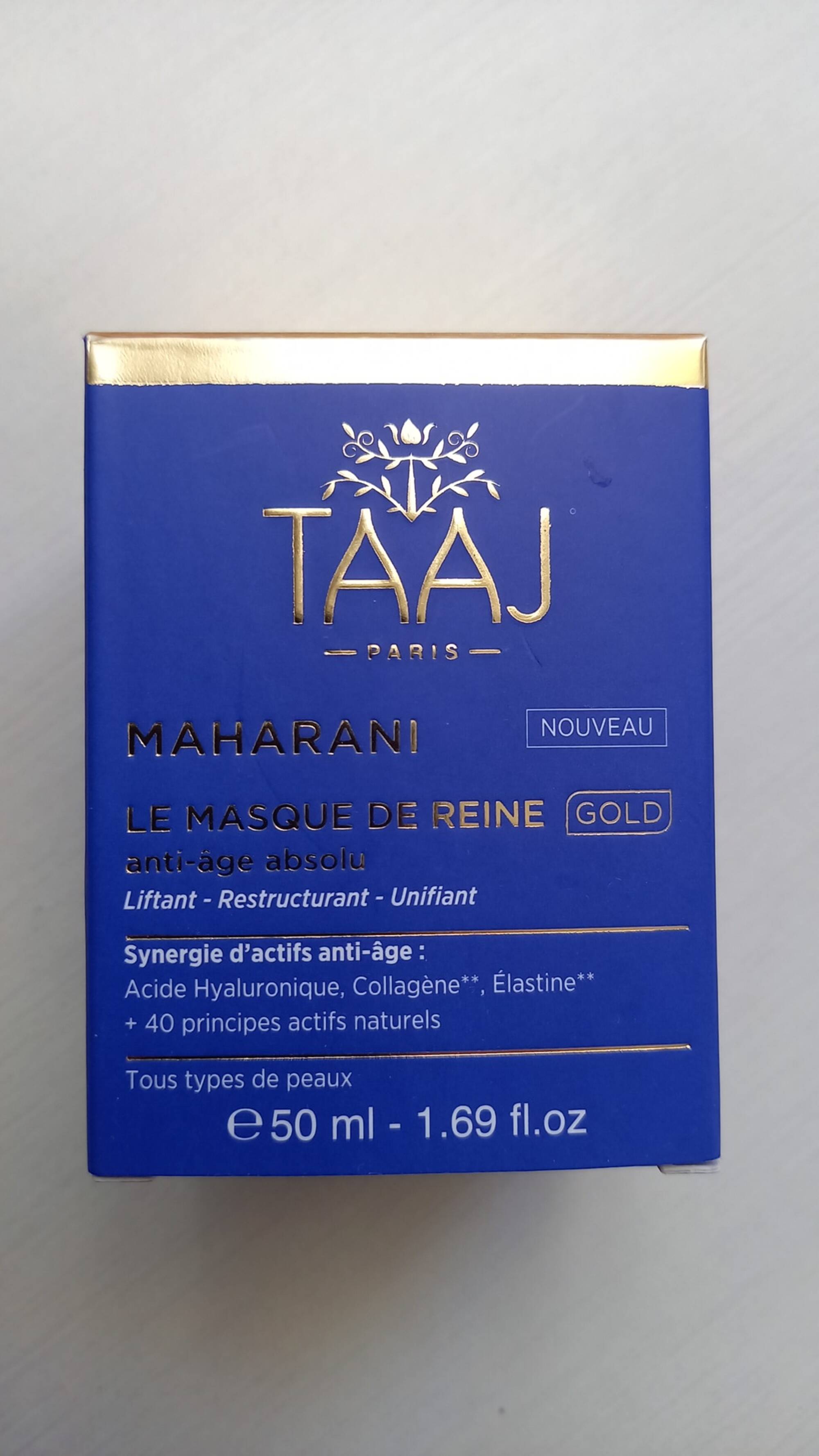 TAAJ - Maharani - Le masque de reine