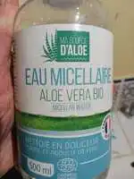 MA SOURCE D'ALOE - Eau micellaire aloe vera bio