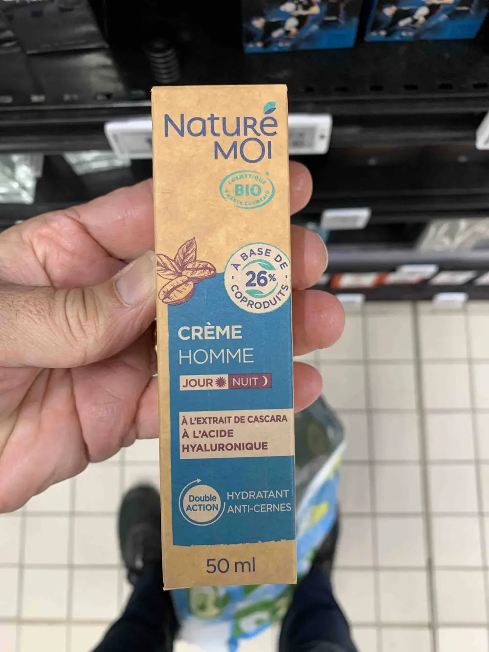 NATURÉ MOI  - Crème homme double action 