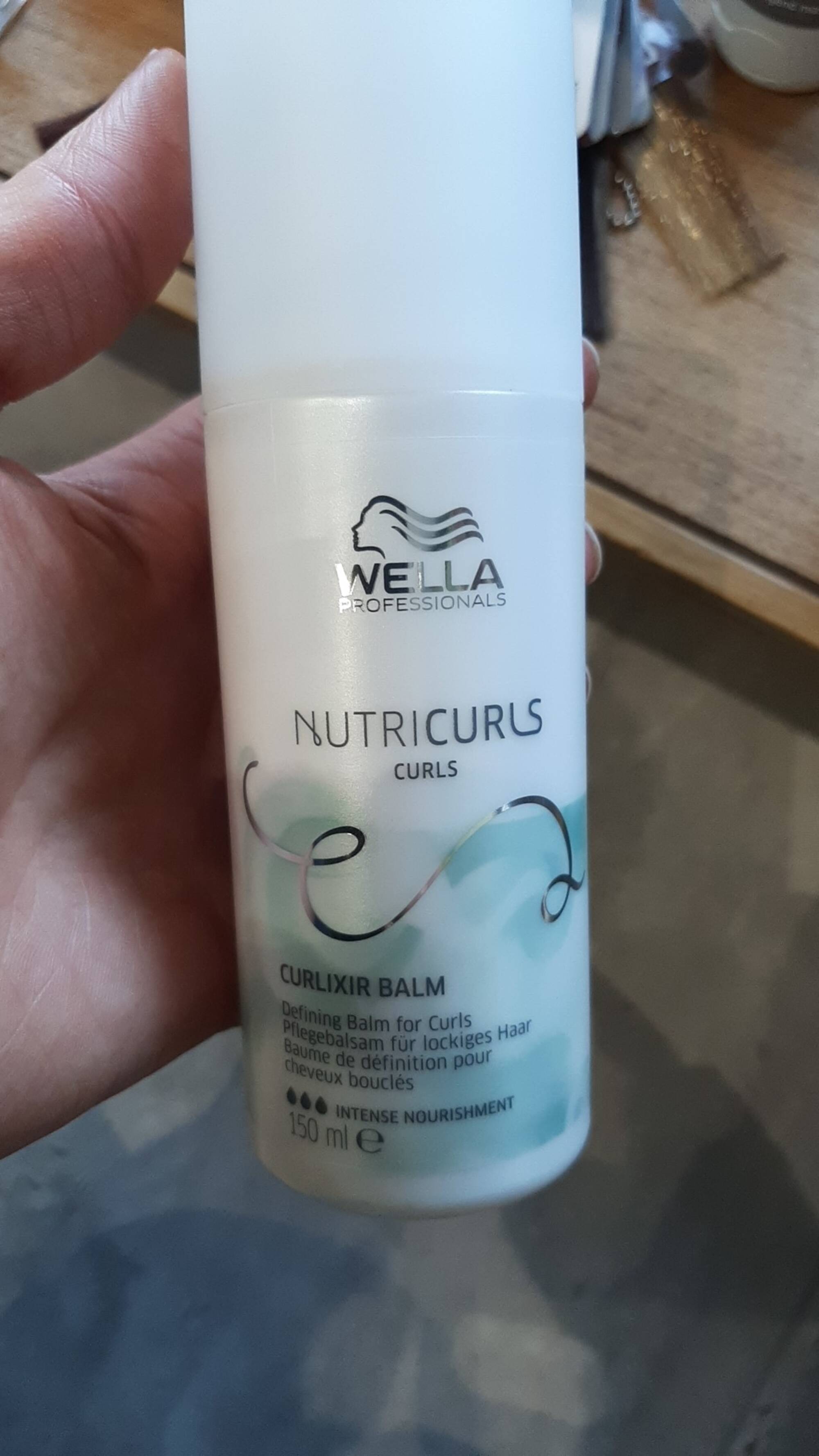 WELLA - Nutricurls - Baume de définition pour cheveux bouclés