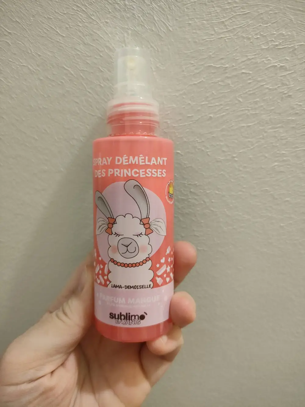 SUBLIMO - Lama-demoiselle - Spray démêlant des princesses