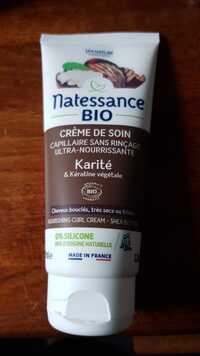 NATESSANCE - Karité bio - Crème de soin capillaire