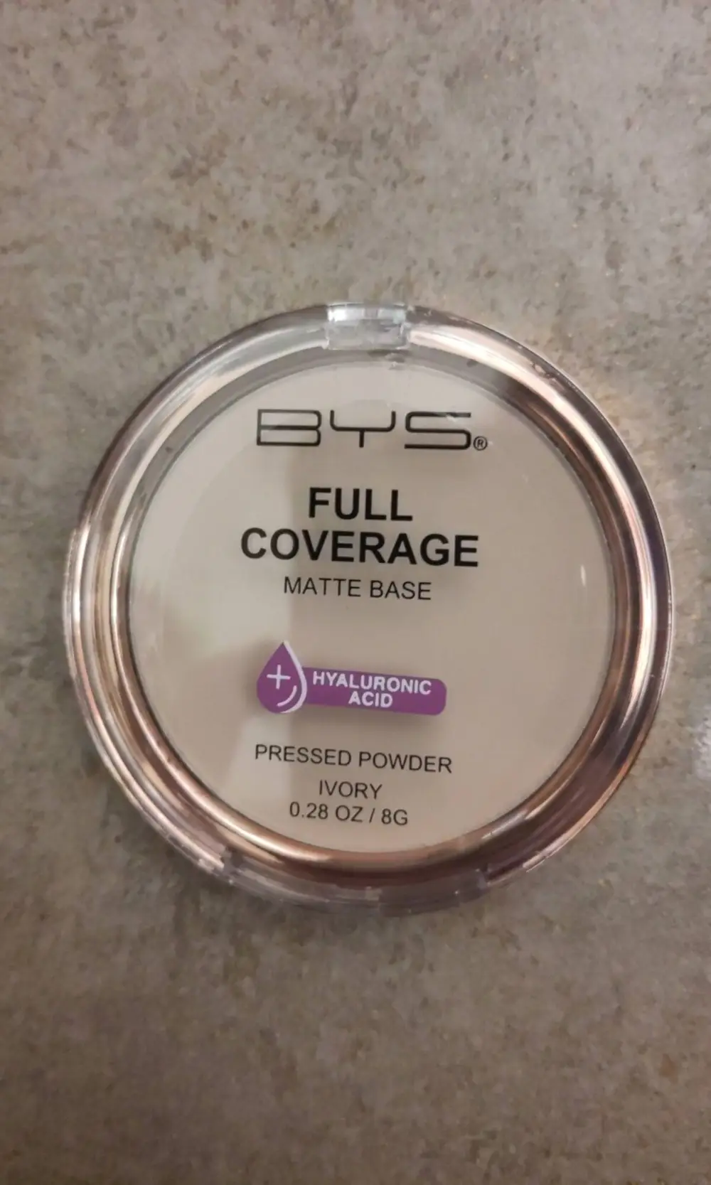 BYS - Full coverage - Pressed powder matte base