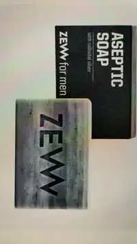 ZEW FOR MEN - Aseptic soap for men with colloidal silver 