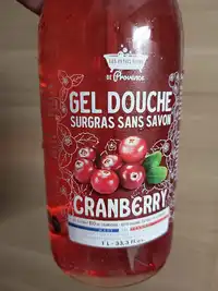 LES PETITS BAINS DE PROVENCE - Gel douche surgras sans savon granberry