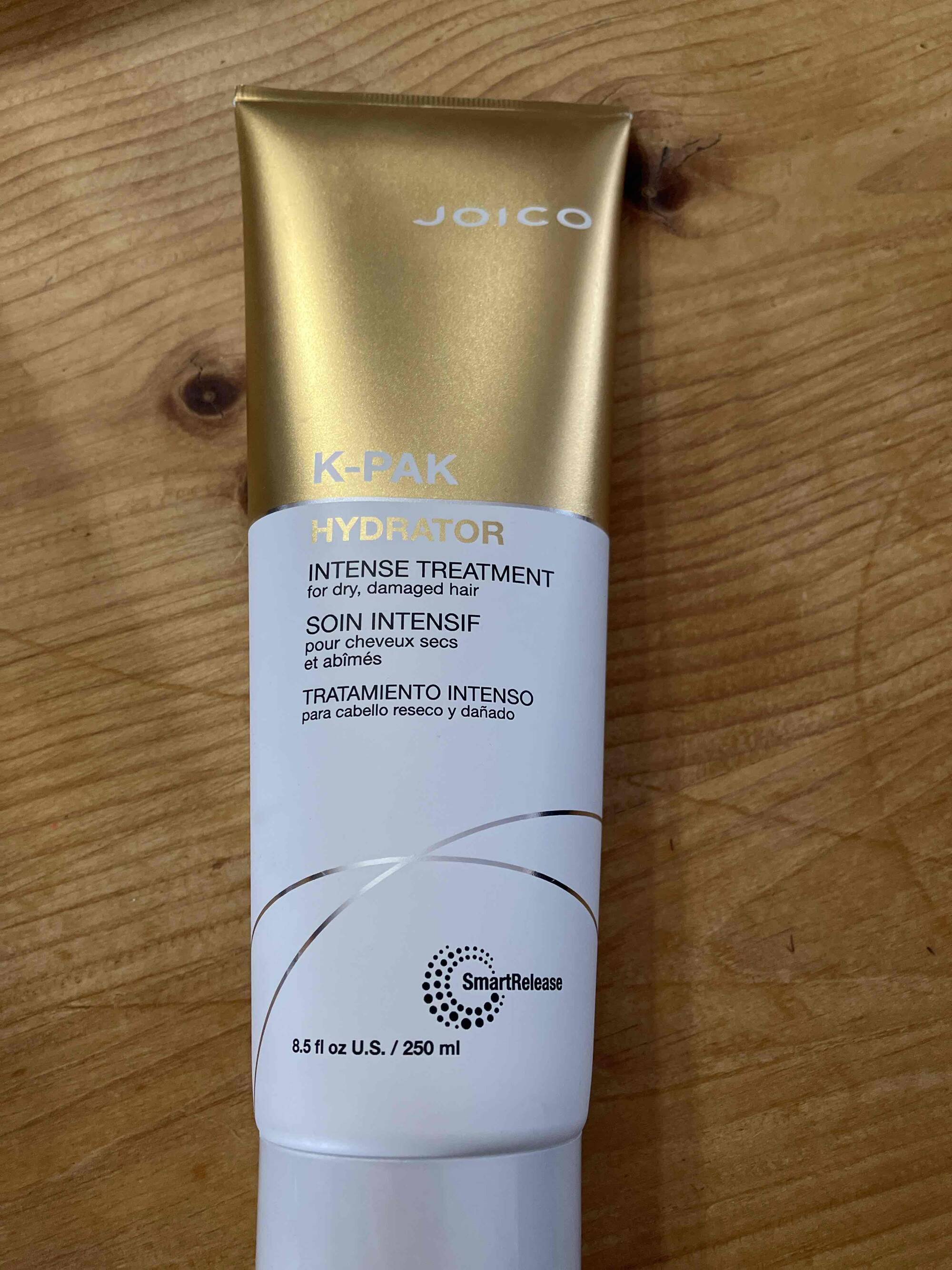 JOICO - K-pak hydrator - Soin intensif pour cheveux sec