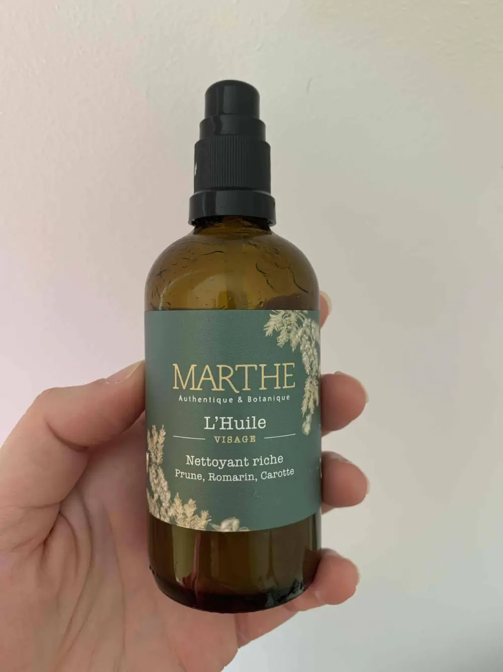 MARTHE - Huile nettoyant visage