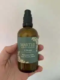 MARTHE - Huile nettoyant visage