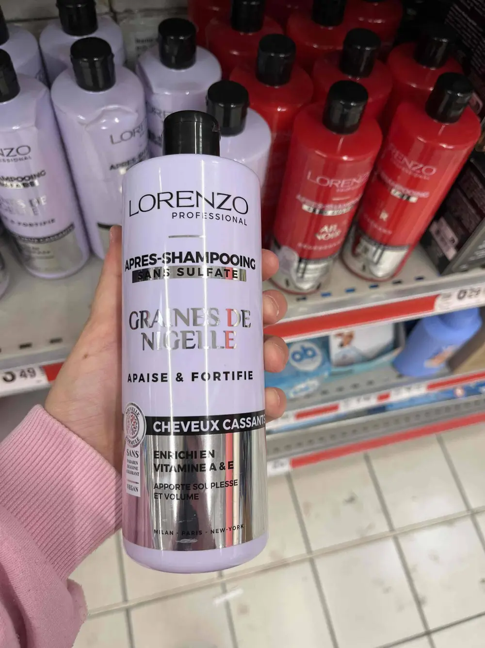 LORENZO PROFESSIONNEL - Après-shampooing graines de nigelle
