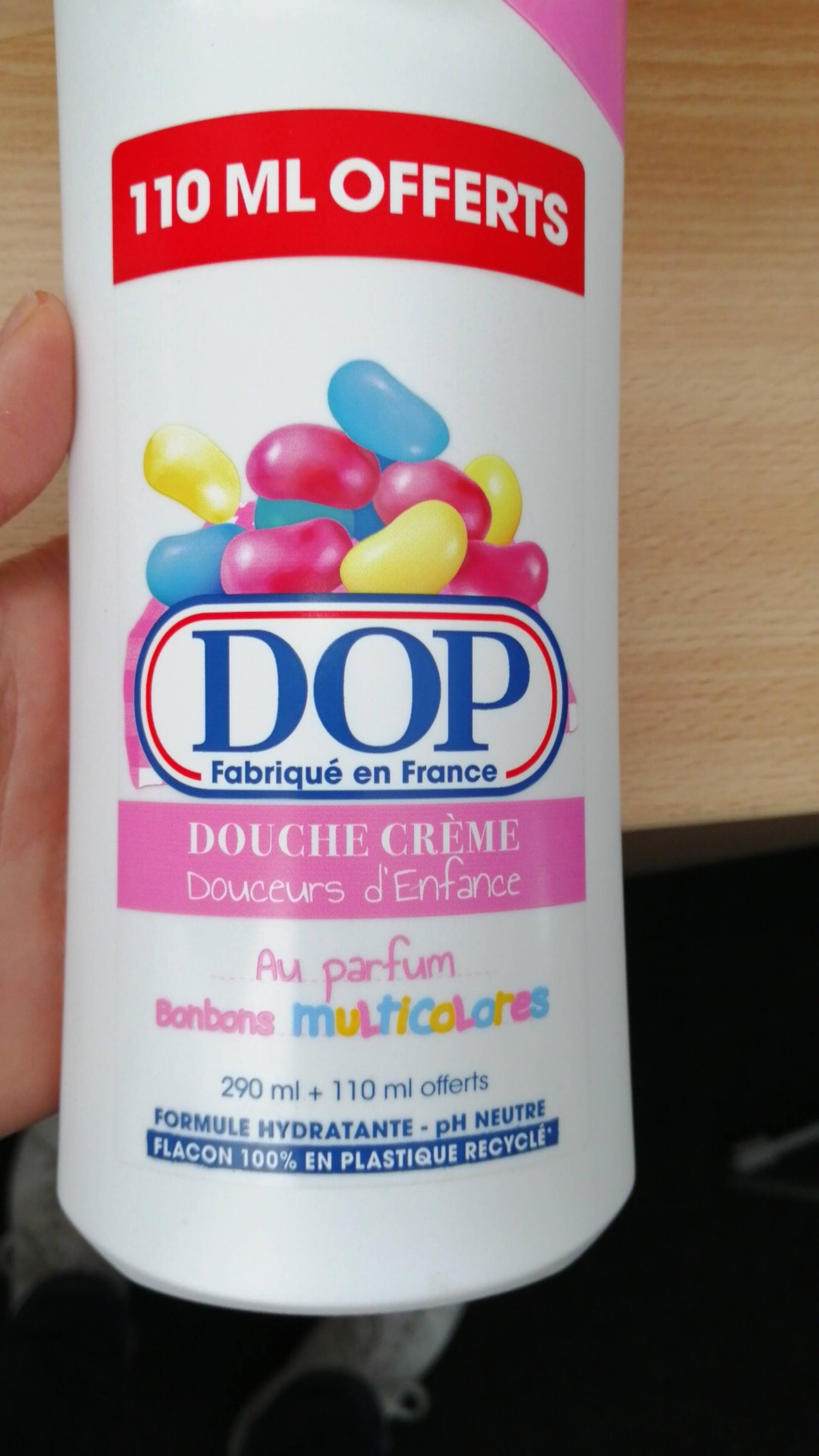 DOP - Douche crème bonbons multicolores