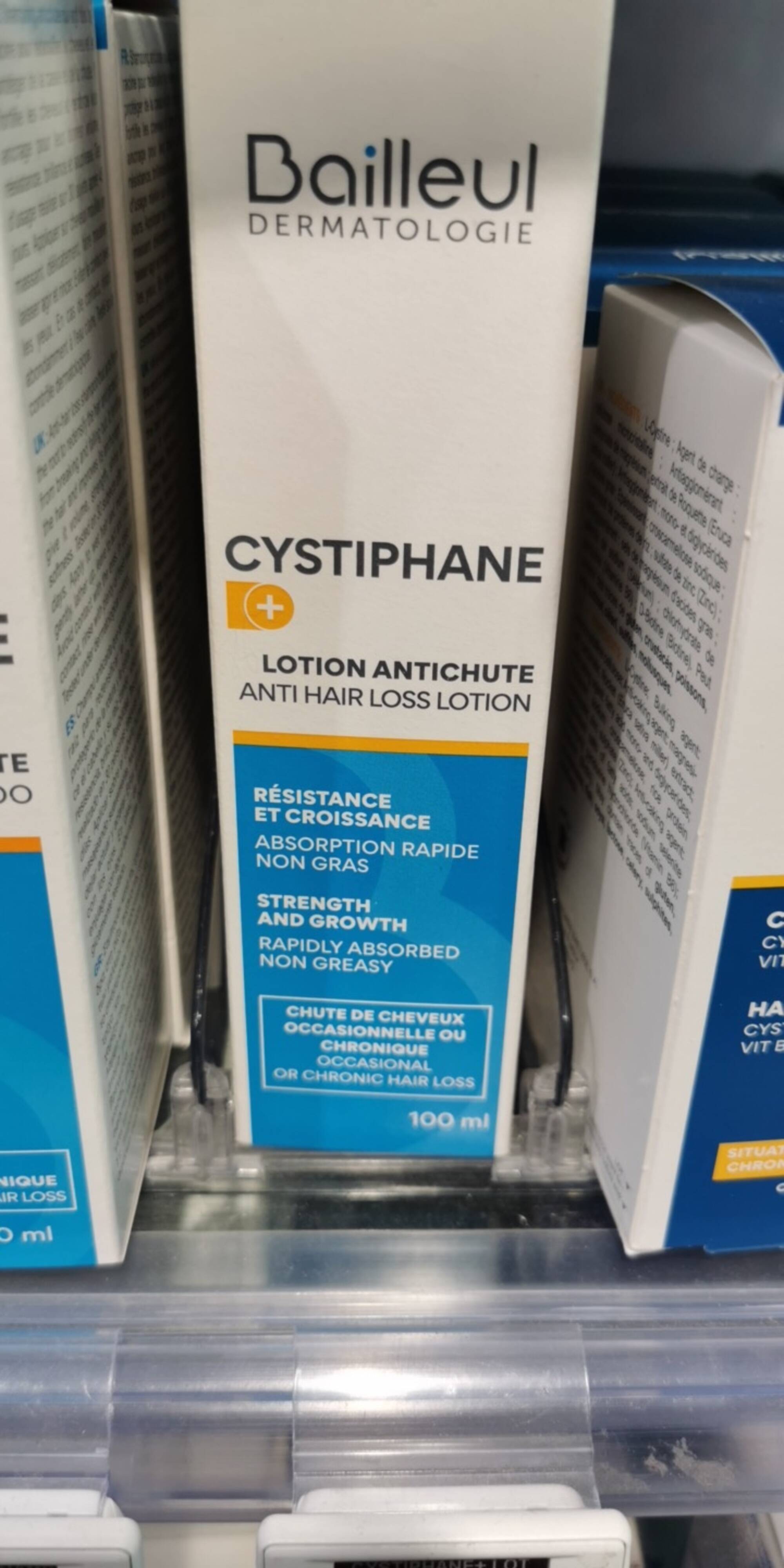 BAILLEUL - Cystiphane - Lotion antichute