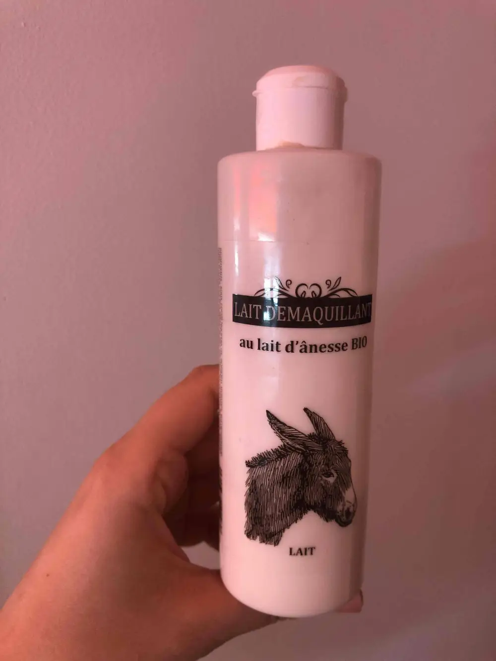 POVENCAO - Lait démaquillant au lait d'ânesse bio