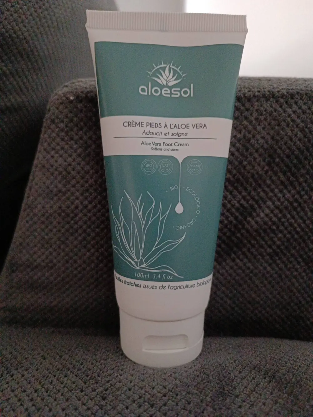 ALOESOL - Crème pieds à l'aloe vera