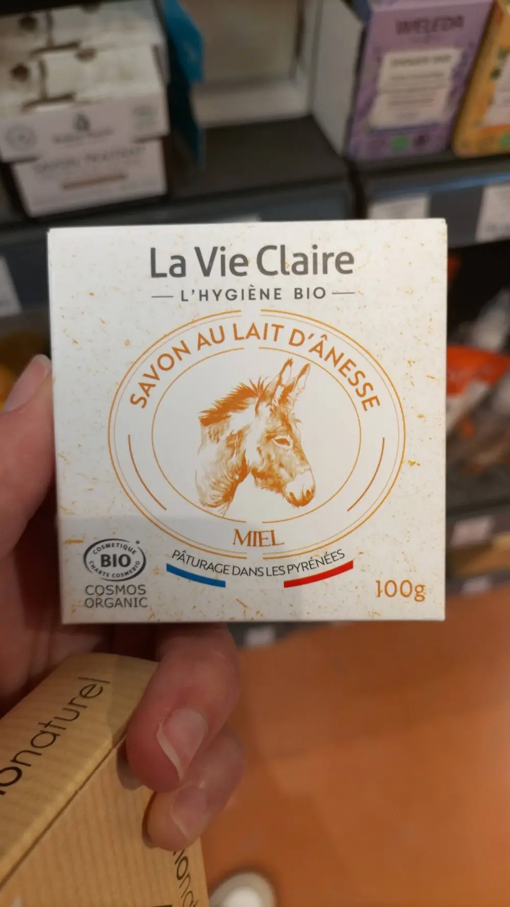 LA VIE CLAIRE - Miel - Savon au lait d'ânesse