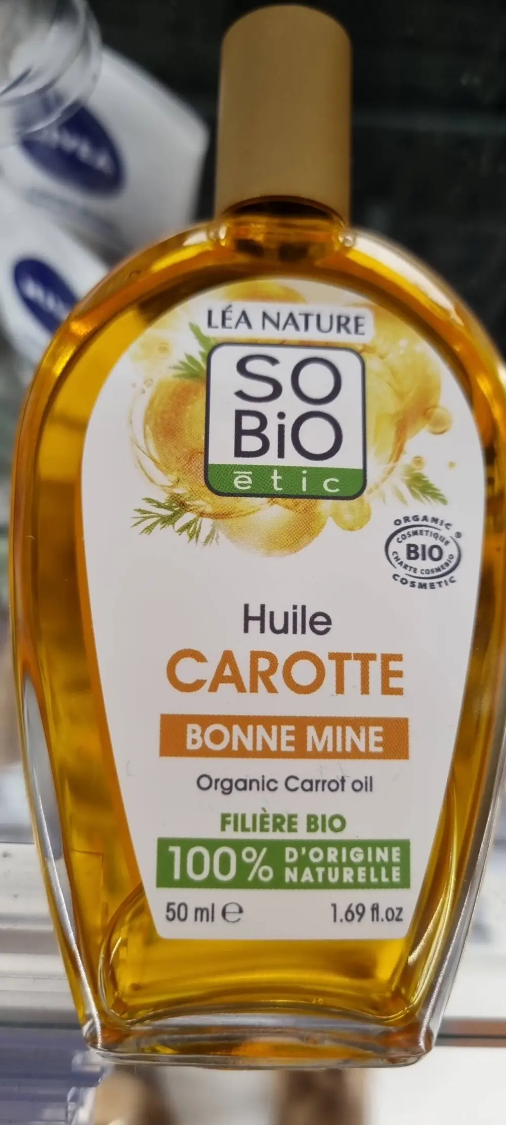 SO'BIO ÉTIC - Huile carotte bonne mine 