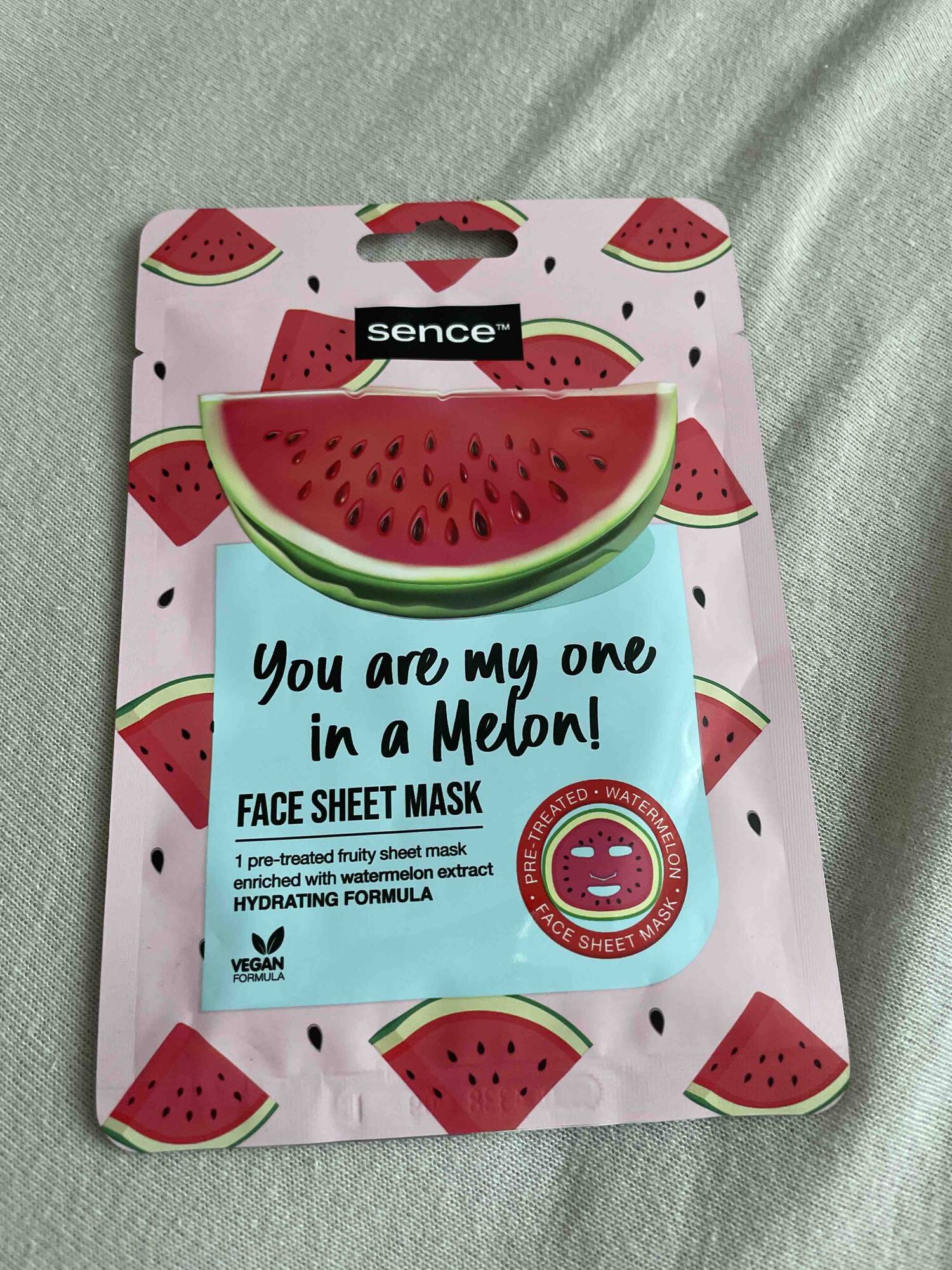 SENCE - You are my one in a melon - Face sheet mask