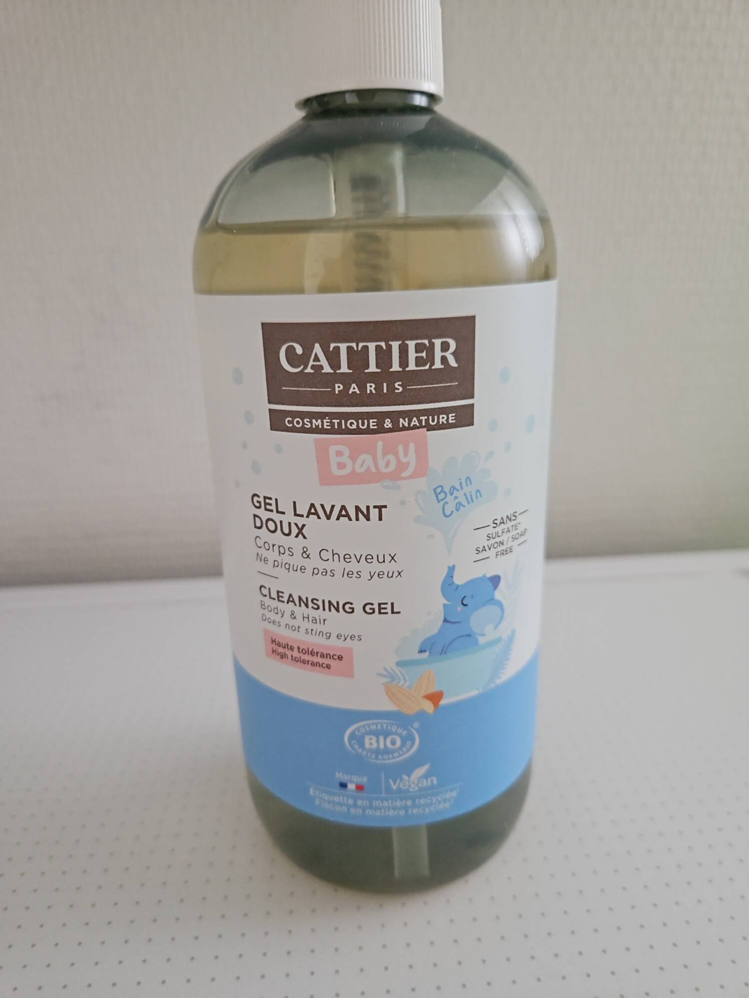 CATTIER PARIS - Gel lavant doux baby