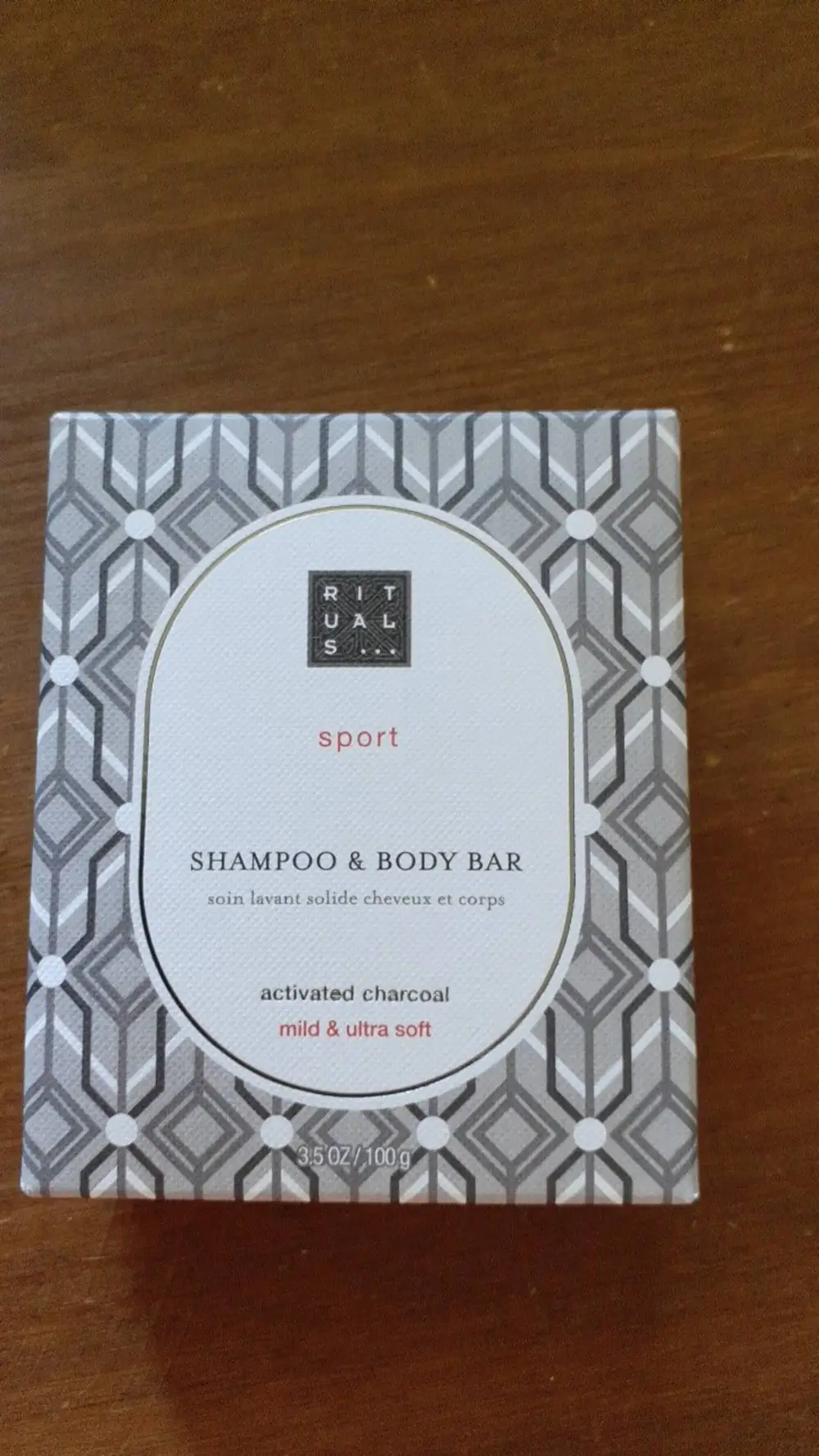 RITUALS - Sport - Soin lavant solide cheveux et corps