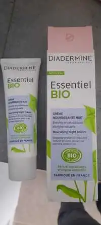 DIADERMINE - Essentiel bio - Crème nourrissante nuit