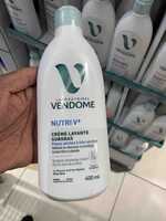 VENDOME - Nutri V+ - Crème lavante surgras