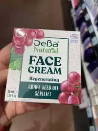 DEBA. NATURAL - Face cream regenerating 