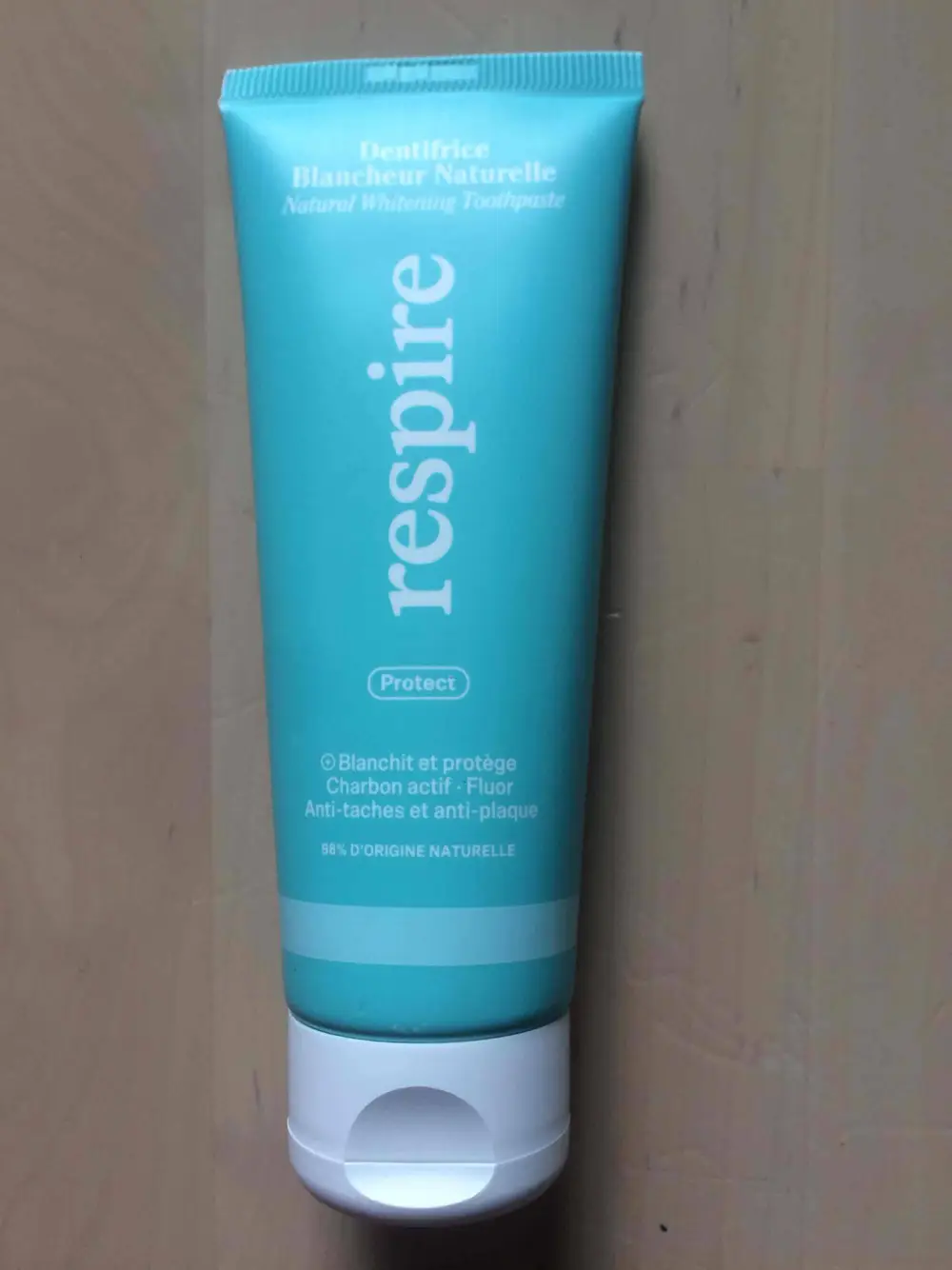 RESPIRE - Dentifrice blancheur naturelle