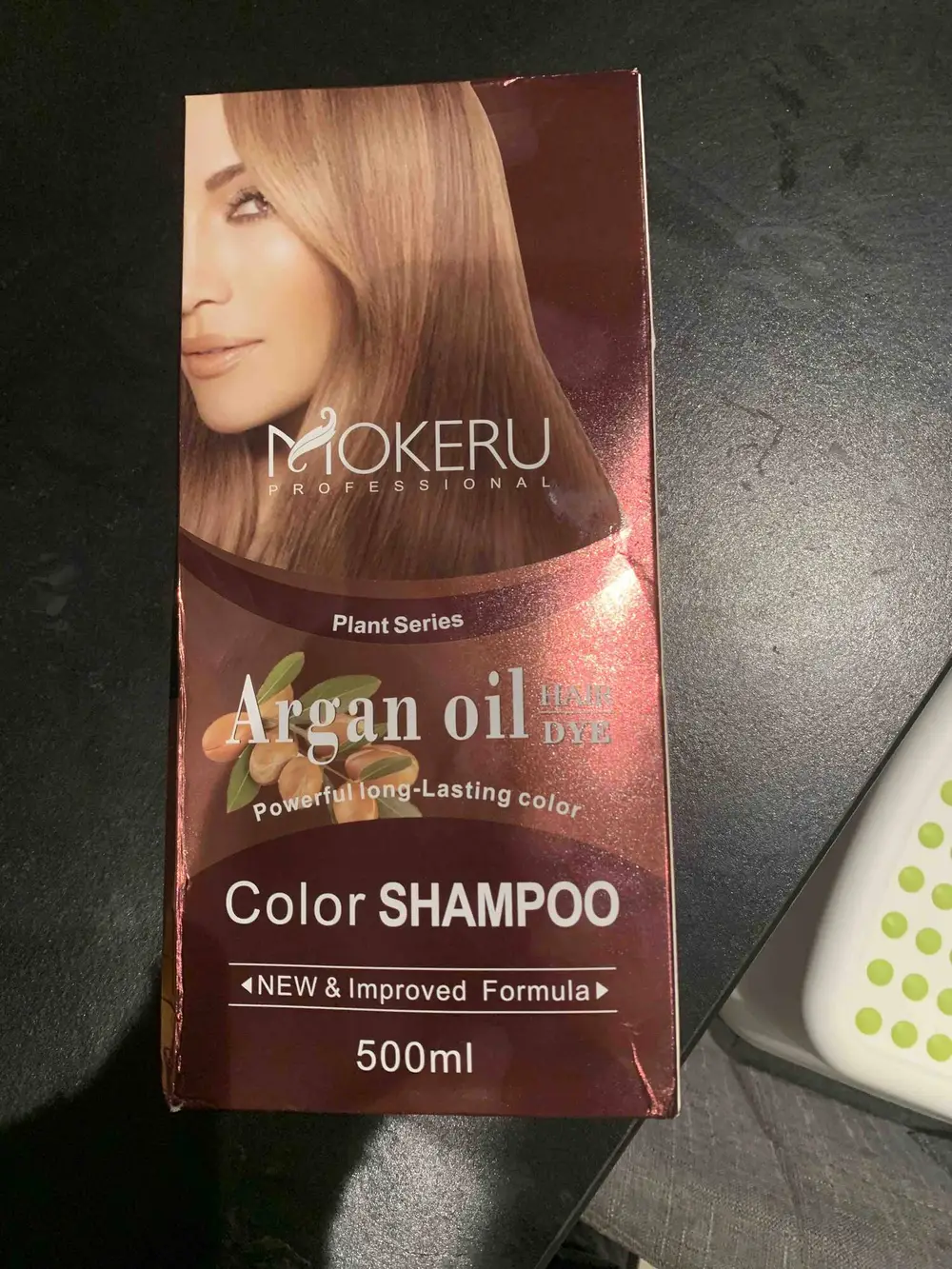 MOKERU - Argan oil - Color shampoo