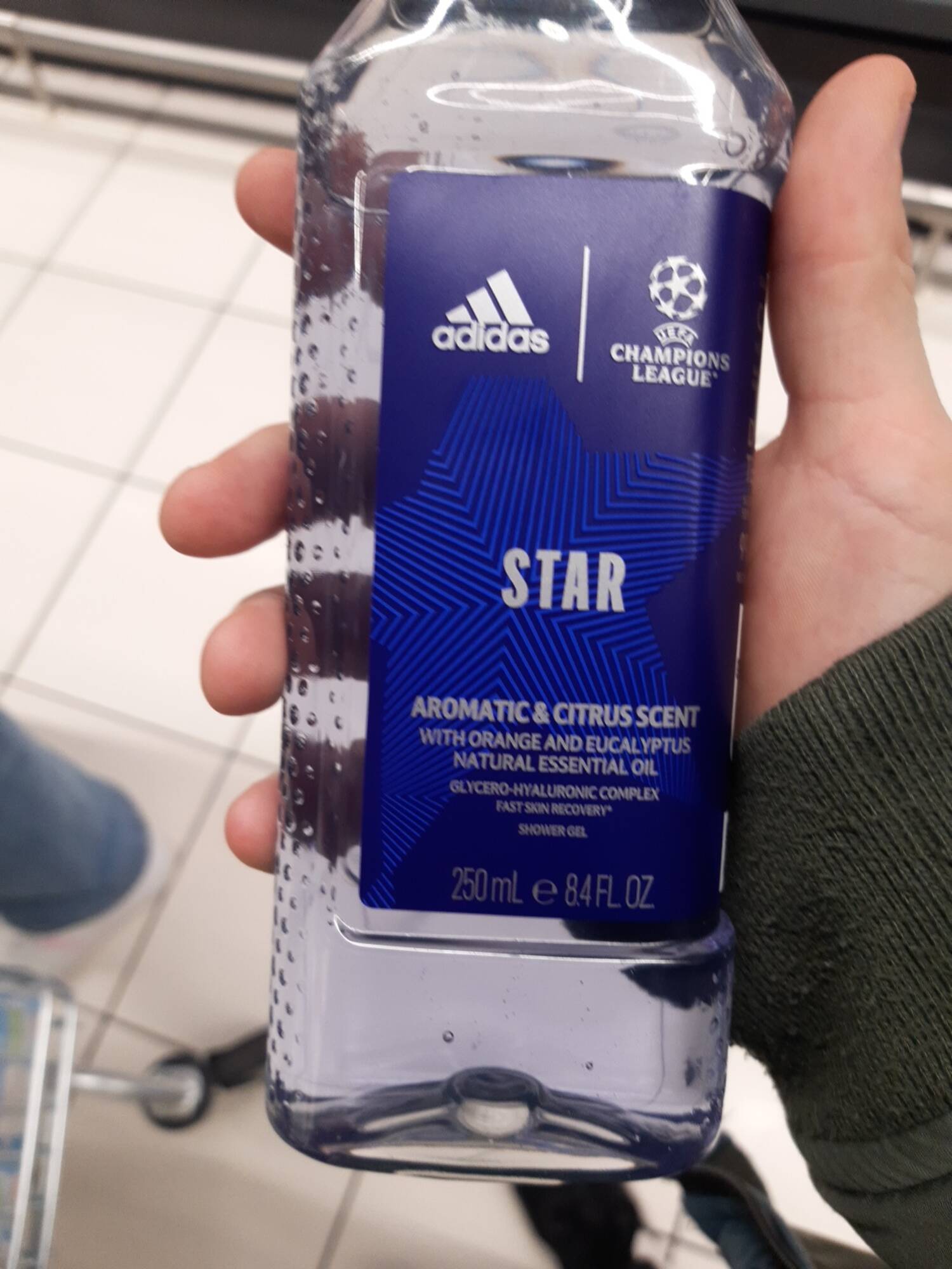 ADIDAS - Star aromatic & citrus scent - Shower gel