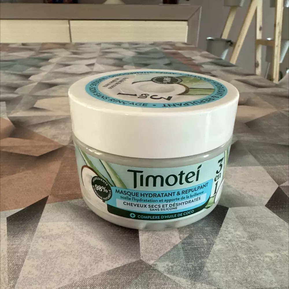TIMOTEI - Masque hydratant et repulpant 3 en 1