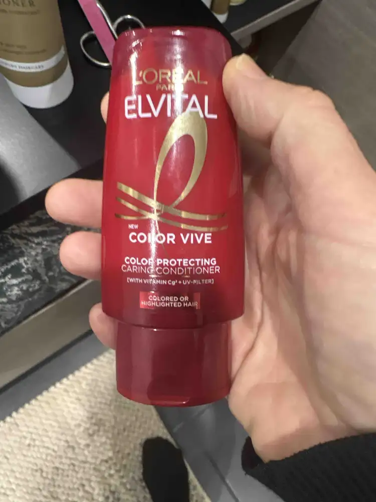 L'ORÉAL PARIS - Elvital color vive - Color protecting caring conditioner