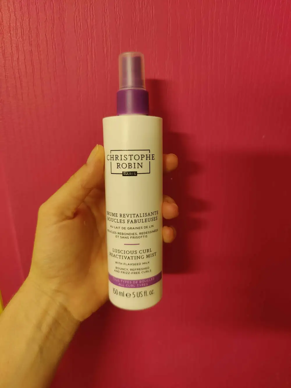 CHRISTOPHE ROBIN - Brume revitalisante boucles fabuleuses