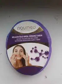 NAUMED - Natural collagen soap with sponge