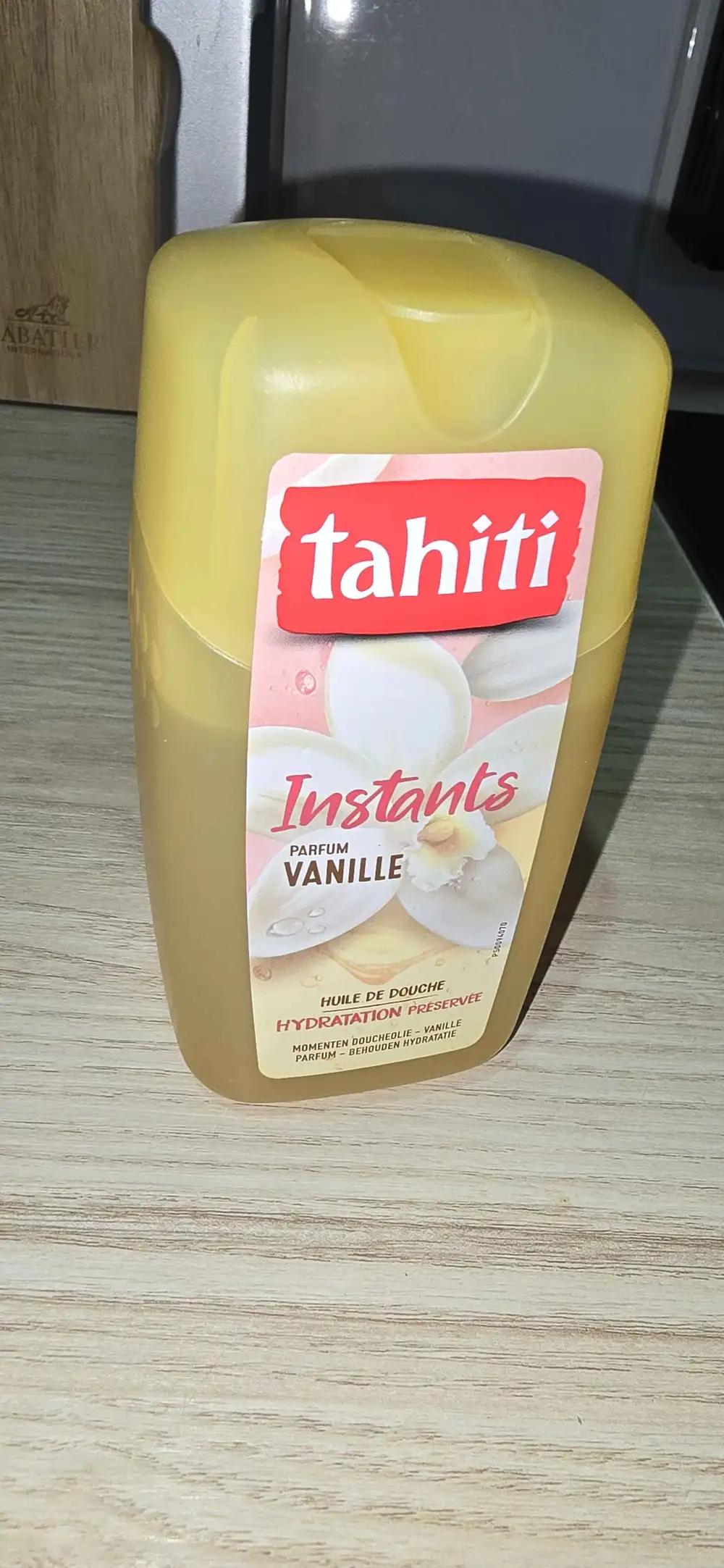 TAHITI - Instants - Huile de douche parfum vanille