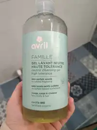 AVRIL - Famille - Gel lavant neutre haute tolérance