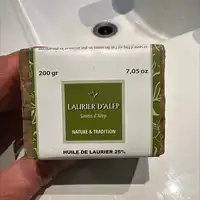 LAURIER D’ALEP - Nature & tradition - Savon d’Alep