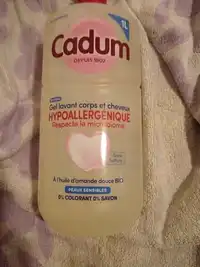 CADUM - Hypoallergénique - Gel lavant corps et cheveux