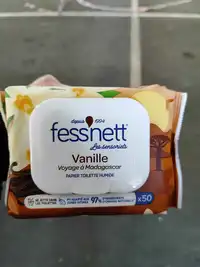FESSNETT - Les sensoriels vanille - Papier toilette humide