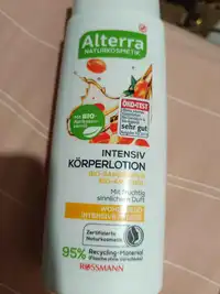 ALTERRA NATURKOSMETIK - Intensiv körperlotion 